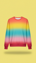 Sunset Gradient Fleece Sweatshirt