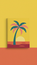 Palm Tree Hardcover Journal